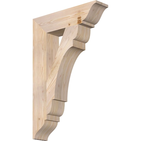 Olympic Traditional Smooth Bracket, Douglas Fir, 5 1/2W X 24D X 36H